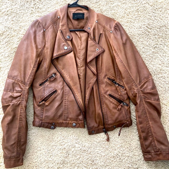 Blu Pepper+Jacket+Brown+Sz Large - Picture 2 of 4
